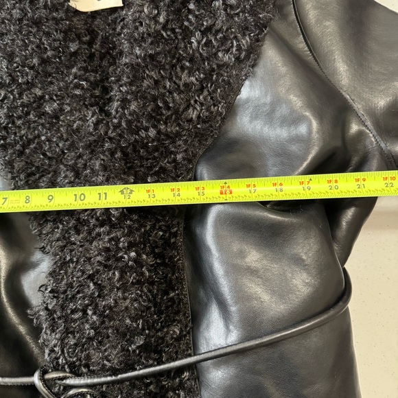 SER.O.YA Roxanne Vegan Leather Jacket NWT Large - Picture 12 of 16